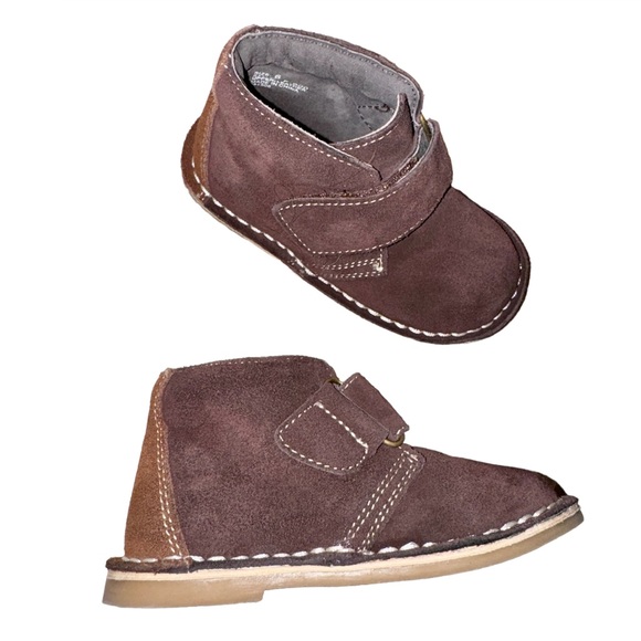 Mint! L’amour boys brown suede boots size 9 8.5 - Picture 9 of 14
